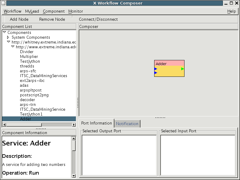 Adding the Adder component