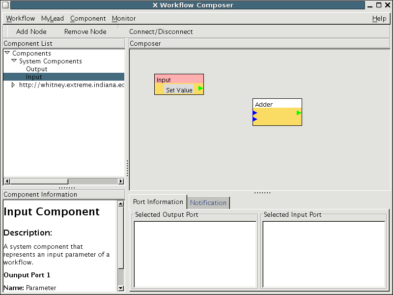 Adding the Input component